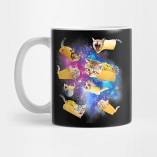 Burrito Pizza And Taco Cat In Space - Tacocat Tee Gift Idea Mug